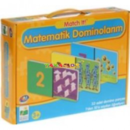 Matematik Dominoları, 4 İşlem, Anaokulu Malzemeleri, Okul Öncesi Eğitim Araçları, Eğitim Araçları 