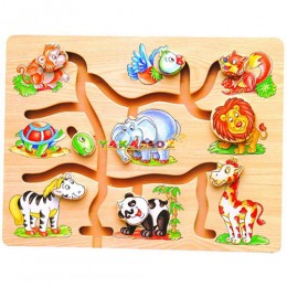 Hayvanlar Tamamlama, Puzzle Hayvanlar, Puzzle, Eğitici Oyuncaklar, Anaokulu Malzemeleri, Okul Öncesi Eğitim Araçları, Eğitim Araçları