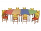 Sandalyeli Masa Grubu,Masa Grubu, Masa, Anaokulu Malzemeleri,Okul Öncesi Eğitim Araçları,Eğitim Araçları