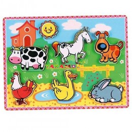 3D Çiftik Hayvanları Puzzle, Puzzle Hayvanlar, Puzzle, Eğitici Oyuncaklar, Anaokulu Malzemeleri, Okul Öncesi Eğitim Araçları, Eğitim Araçları