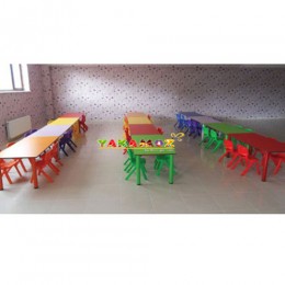 Yemekhane Masası,Dikdörtgen Masa,Masa,Anaokulu Malzemeleri,Okul Öncesi Eğitim Araçları,Eğitim Araçları